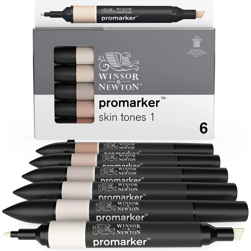 6 PROMARKER WINSOR & NEWTON PIEL 1