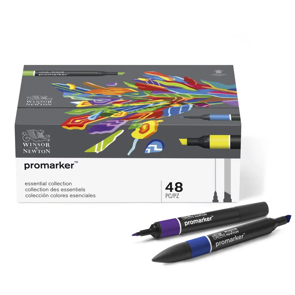 SET 48 ROTULADORES PROMARKER  WINSOR & NEWTON