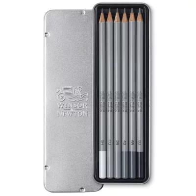 6 LAPICEROS DE GRAFITO WINSOR & NEWTON