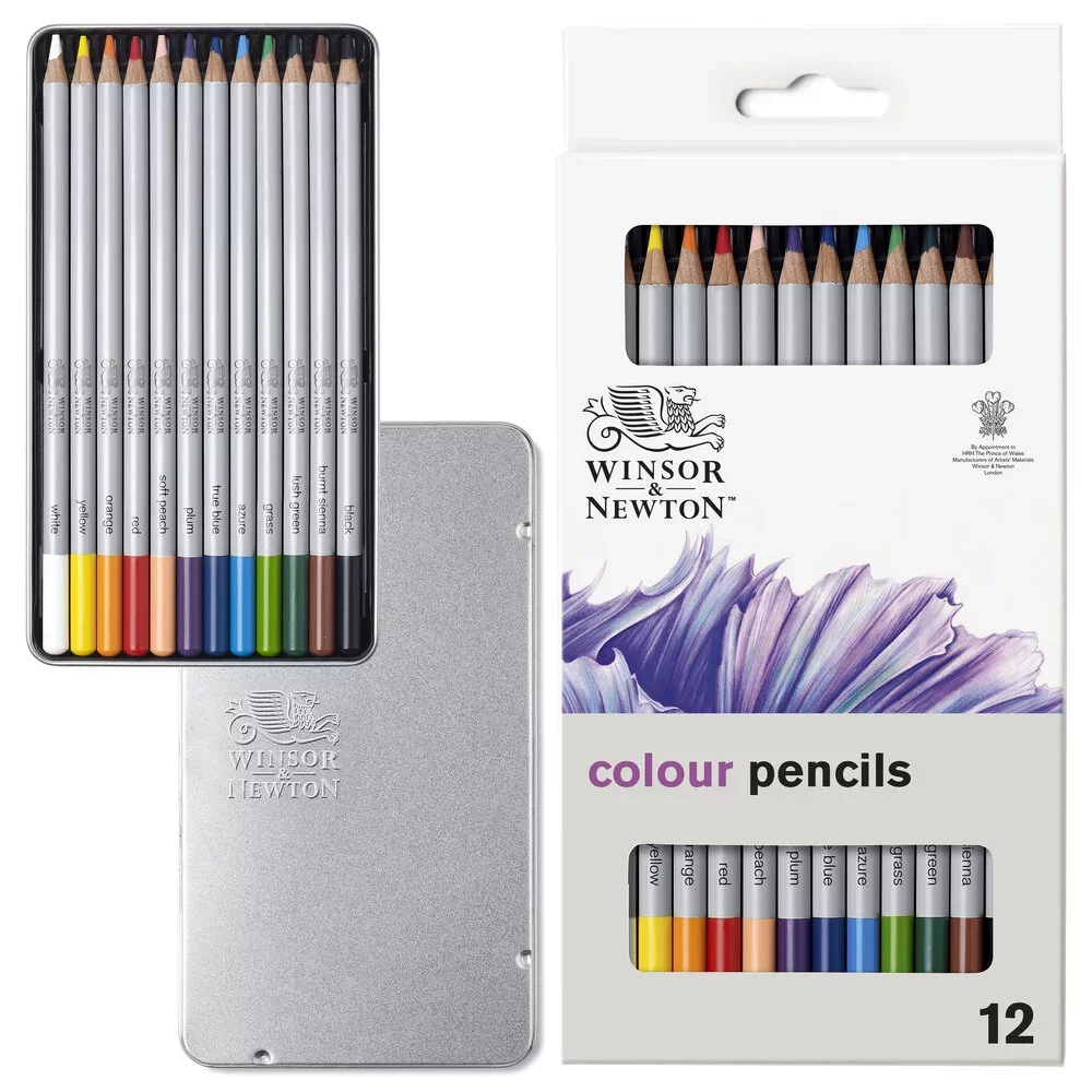 CAJA 12 LAPICEROS DE COLOR WINSOR & NEWTON