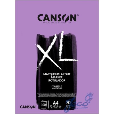 BLOC CANSON XL MARKER 70GR