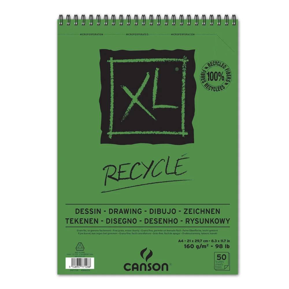 BLOC XL RECYCLED CANSON 160GR