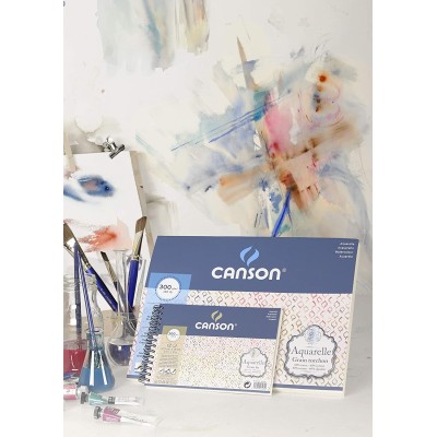 BLOC CANSON AQUARELLE 60% ALGODON