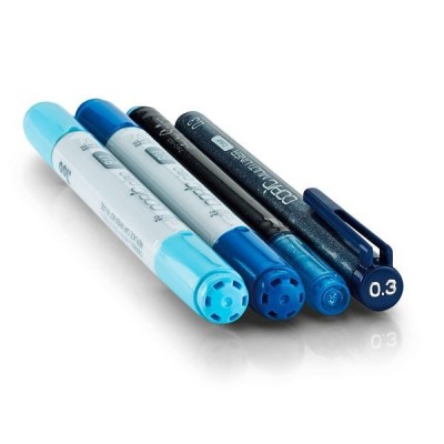 SET 4 ROTULADORES COPIC CIAO DOODLE AZUL