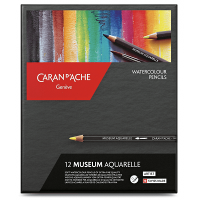 CAJAS 12 LAPICEROS ACUARELABLES MUSEUM CARANDACHE