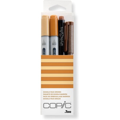 SET ROTULADORES COPIC CIAO MARRON