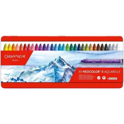 CAJA CERAS NEOCOLOR I CARANDACHE 30 COLORES