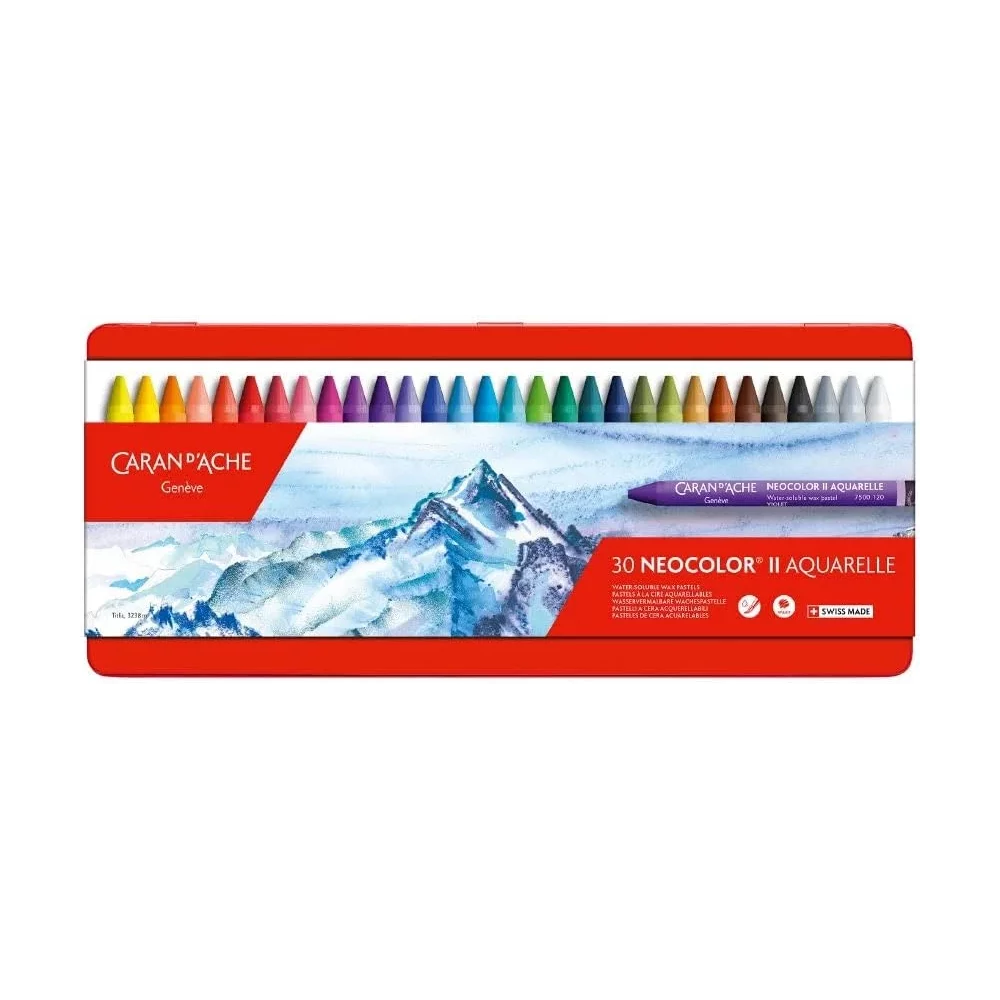 CAJA CERAS NEOCOLOR I CARANDACHE 30 COLORES