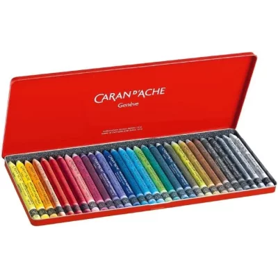 CAJA CERAS NEOCOLOR I CARANDACHE 30 COLORES