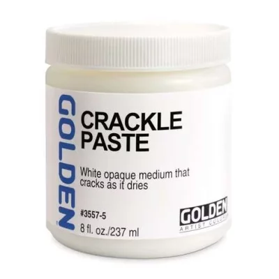 GOLDEN CRACKLE PASTE