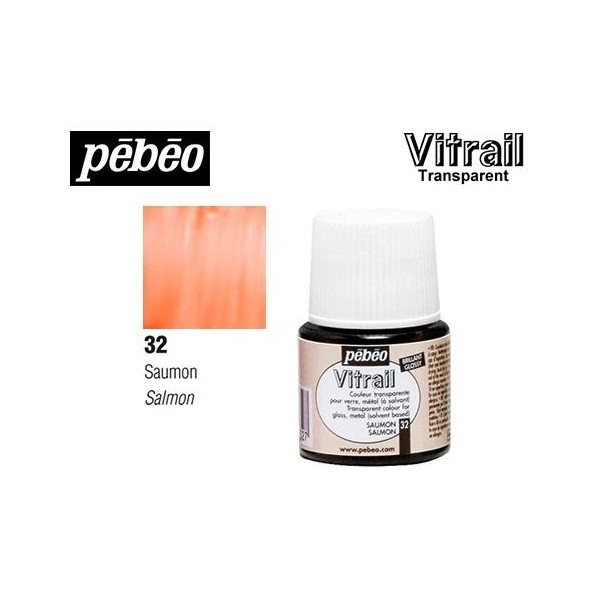 VITRAIL TRANSPARENTE 45 ML CORAL