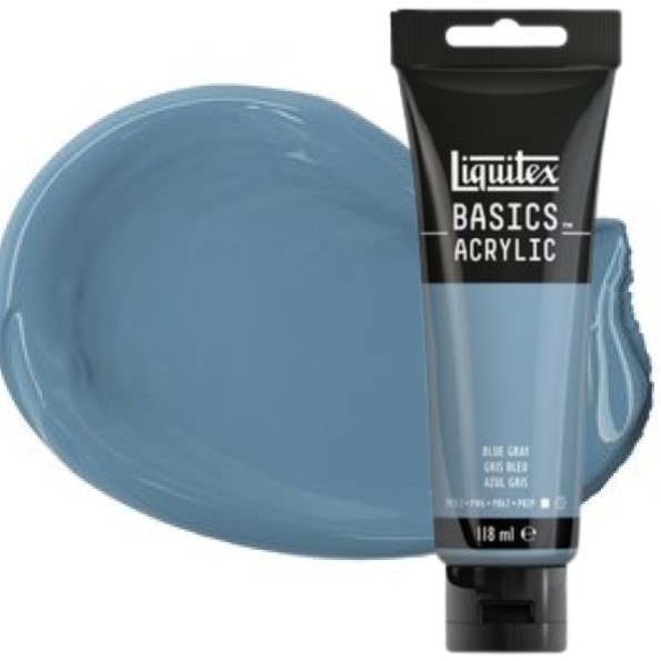 LQX ACRILICO BASICS 22ML GRIS AZUL