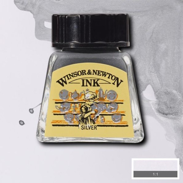 WN TINTA 14ML PLATA