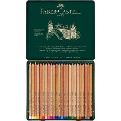 CAJA 24 LAPICEROS PASTEL FABER CASTELL