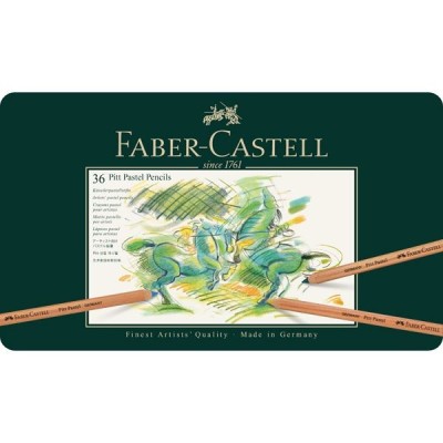 CAJA 36 LAPICEROS PASTEL FABER CASTELL