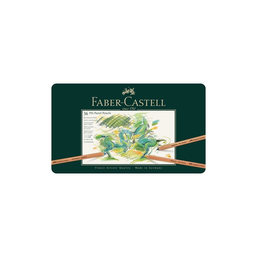 CAJA 36 LAPICEROS PASTEL FABER CASTELL