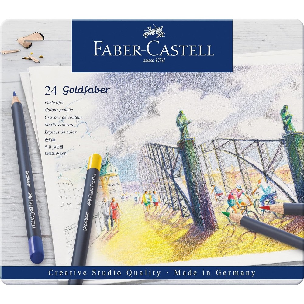 CAJA 24 LAPICEROS GOLDFABER FABER CASTELL