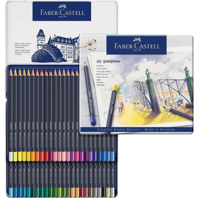 CAJA 48 LAPICEROS GOLDFABER FABER CASTELL