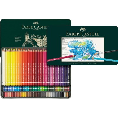 CAJA 120 LAPICEROS ACUARELABLES FABER CASTELL ALBERCHT DURER