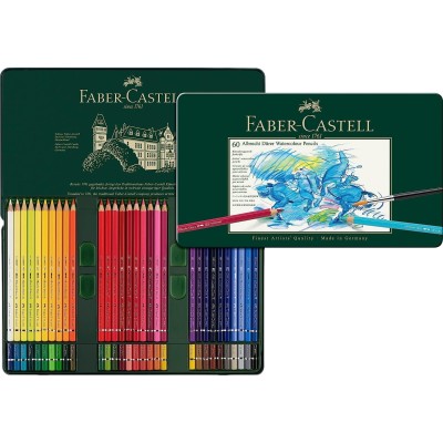 CAJA 60 LAPICEROS ACUARELABLES FABER CASTELL ALBERCHT DURER