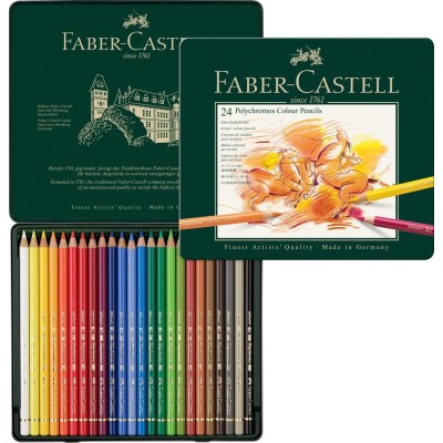 CAJA 24 POLYCHROMOS FABER CASTELL