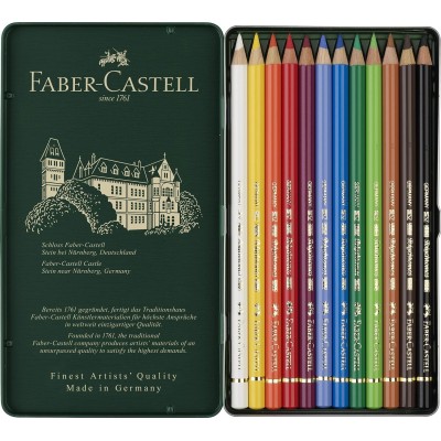 CAJA 12 LAPICEROS POLYCHROMOS FABER CASTELL