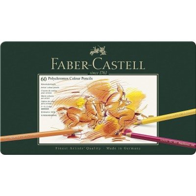 CAJA 60 POLYCHROMOS FABER CASTELL