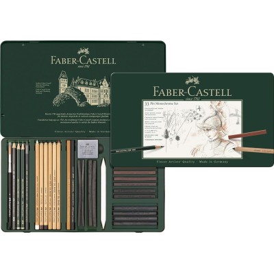 CAJA FABER CASTELL MONOCHROME 339 PIEZAS