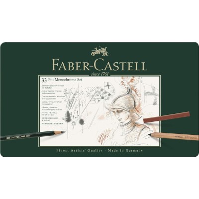 CAJA FABER CASTELL MONOCHROME 339 PIEZAS