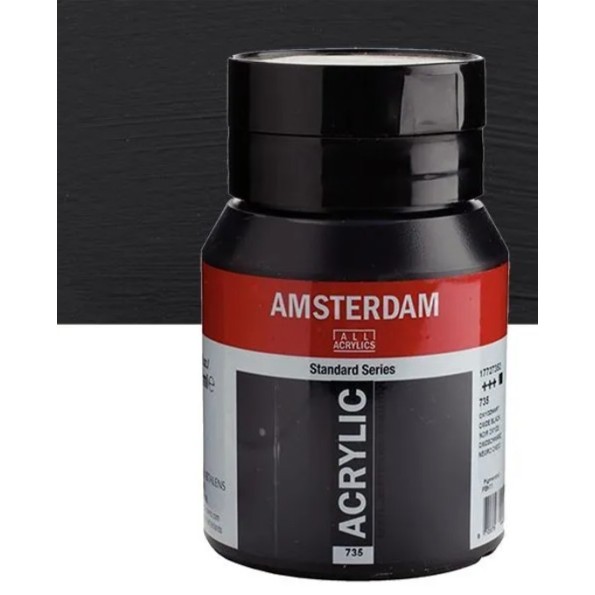 ACRILICO AMSTERDAM 1L  NEGRO OXIDO